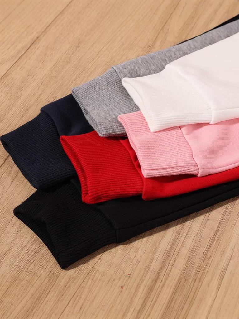 2025 Kids' Cotton Hooded Sweatshirt - Spring/Autumn Style, Loose Fit, Soft and Fashionable for Small/Medium Children