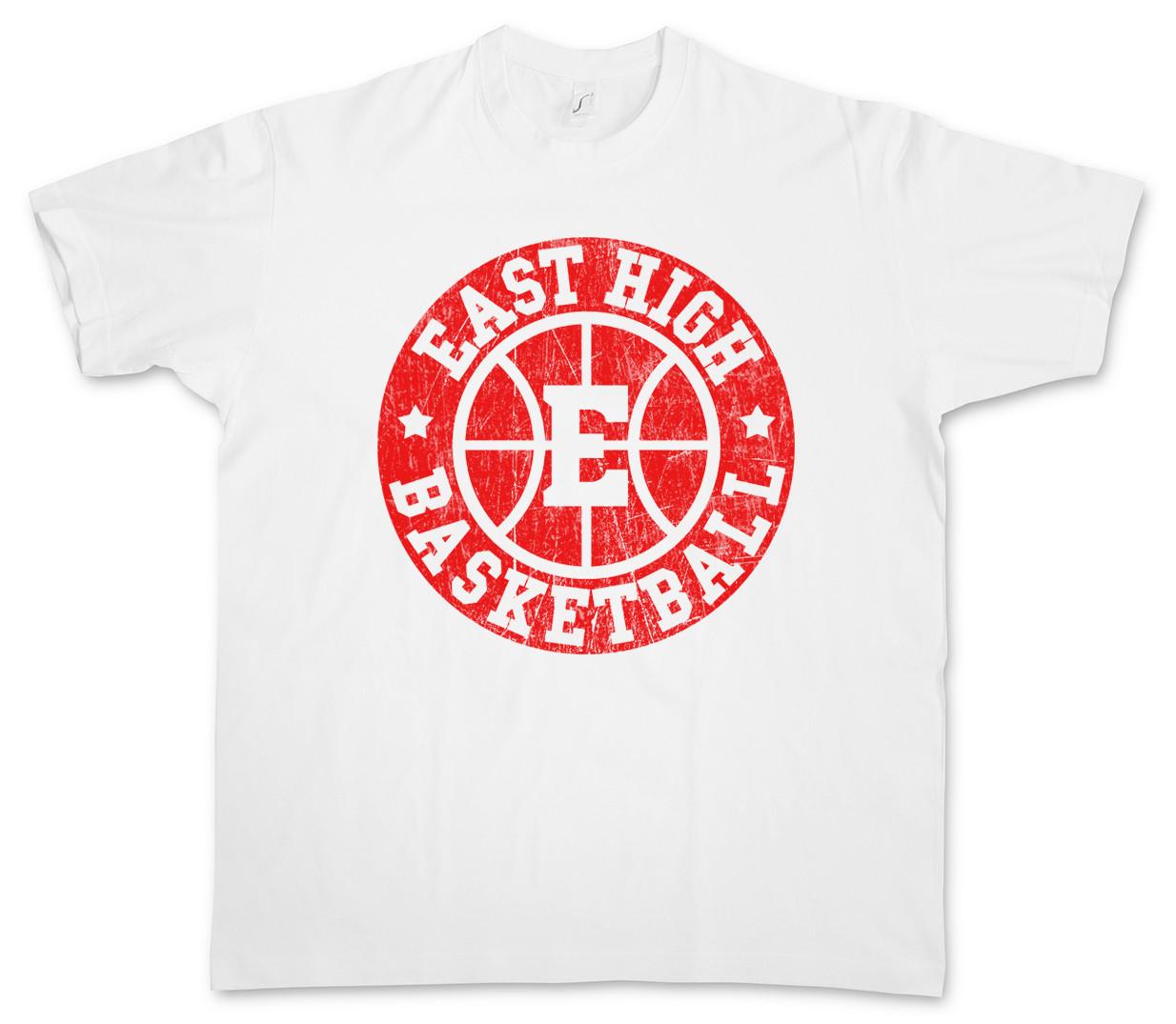 East High Basketball II T-Shirt Team School Logo Sign Symbol Musical S