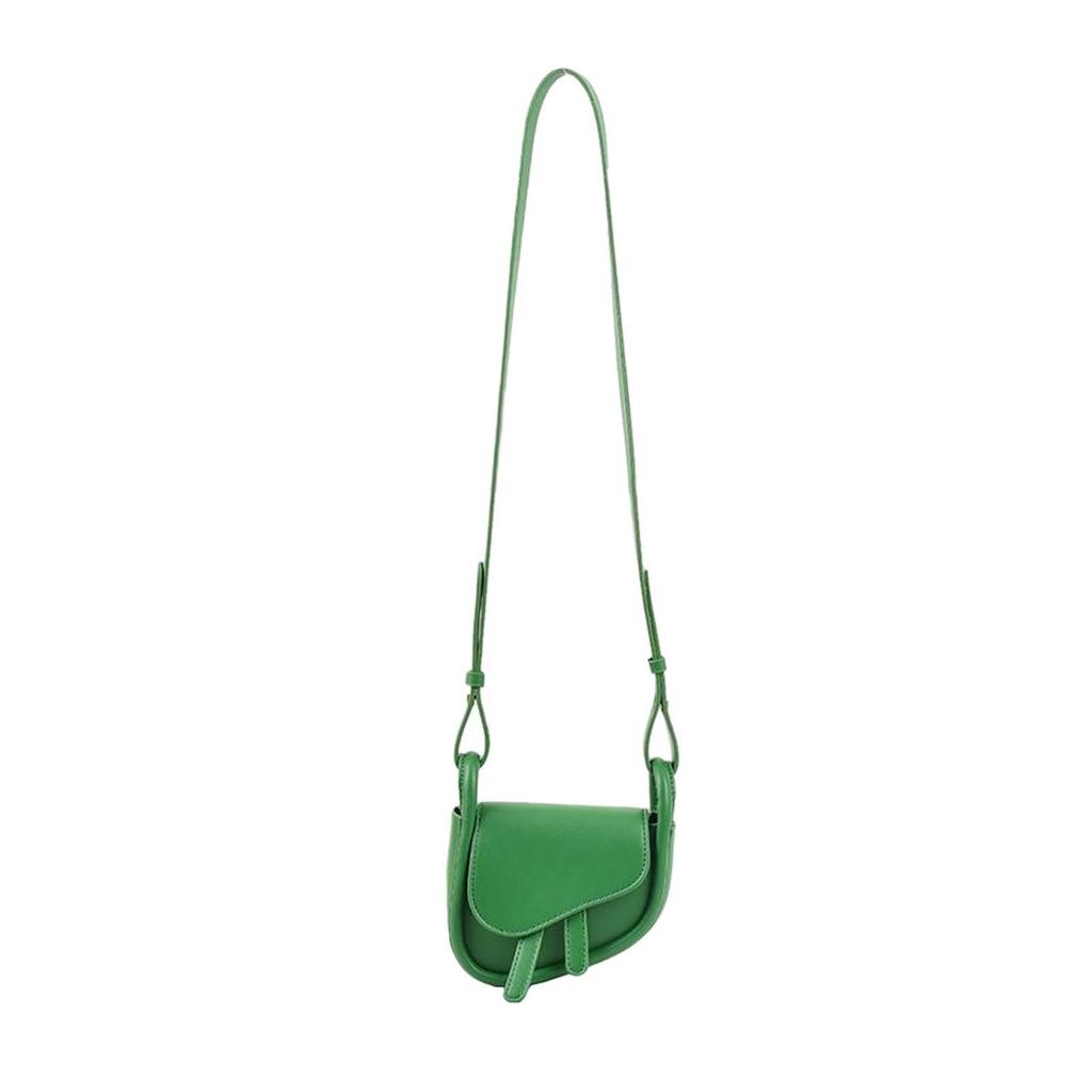 Female Woman Casual Shoulder Bag PU Leather for Shopping Dating, Commuting Green