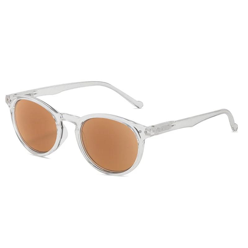 Hochwertige Retro-Lesebrille für Damen und Herren, klassisches rundes Gestell, Blaulichtfilter, Unisex, Presbyopie-Brille, Dioptrien +1,0 bis +4,0