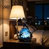 Luminous Dragon Light USB Powered LED Light, Gothic Style Decorative Ornament, Retro Decoration Bedside Desk Lamp for Holiday Atmosphere, Home