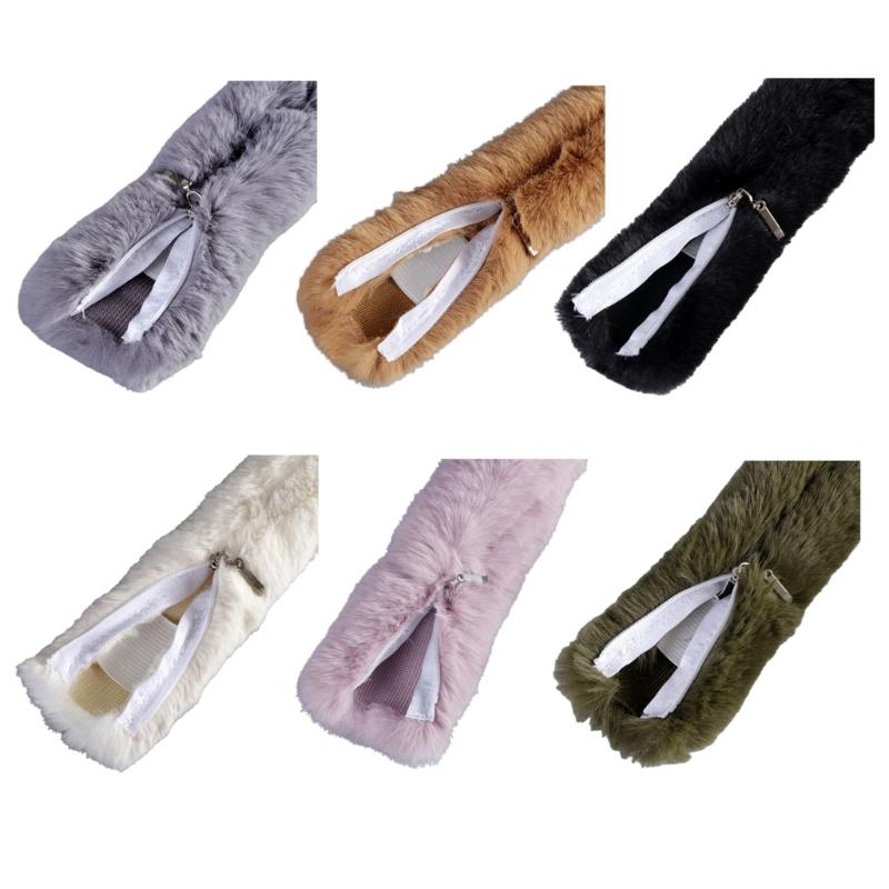 Tracolla Trendy in Peluche per Borsa Accessorio Leggero Poliestere Riciclato Tracolla Regolabile Per Donne Uomini