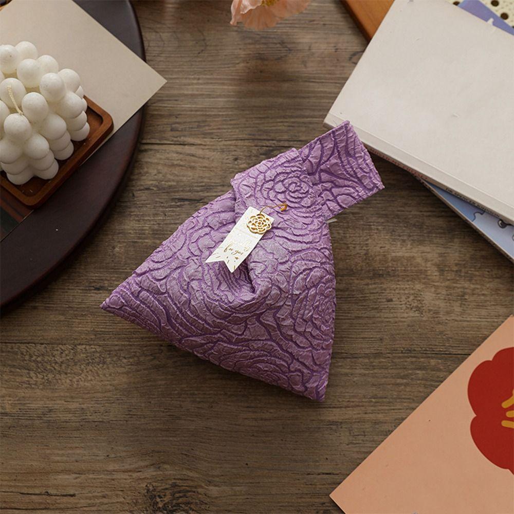 Fashion Chinese Style Candy Gift Bag Cloth Handheld Gift Storage Bag Flower Wedding Bag Wedding Party