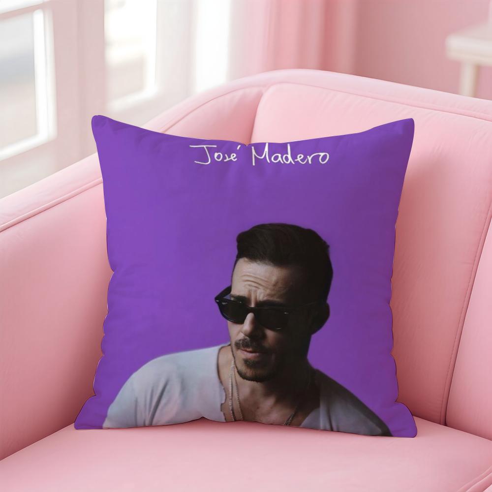 singer J-Jose Madero VizcainoS Cushion Cover Comfortable Reversible Pillow Cover Ideal for Car Sofa Bedroom & Beyond