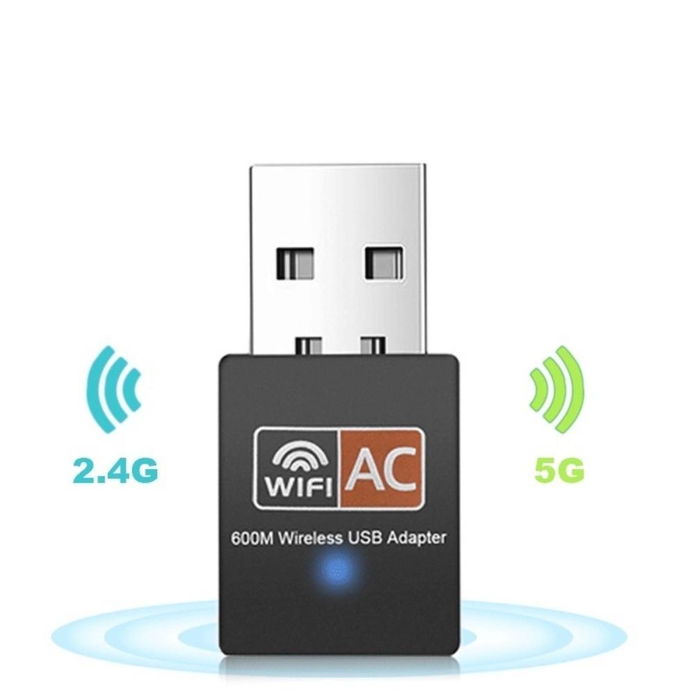 Dual Band Wireless Network Card Plastic USB Wireless Wifi Adapter Wifi Dongle Network Connection