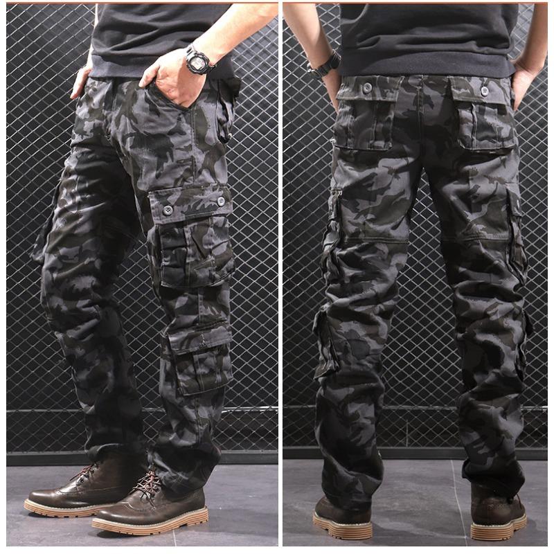 Men's Spring and Autumn Casual Pants Outdoor Wearable Work Pants