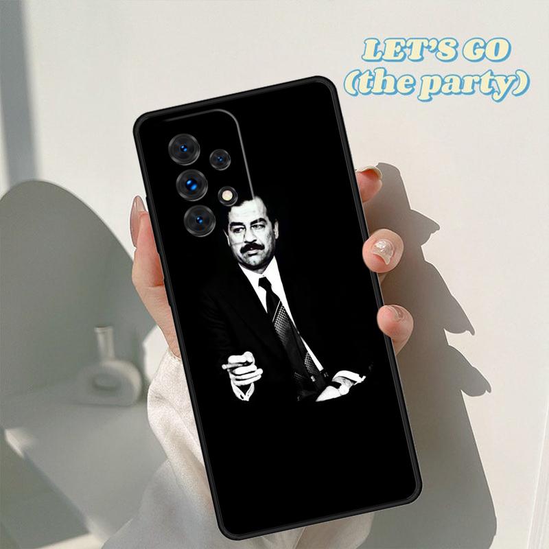

Saddam Hussein Iraq Arabic phone case For Samsung Galaxy A42 A31 A40 A51 A71 A32 A80 A91 A52 A72 A20e A21S A50 A70 A11 A12 Cover For Samsung A11