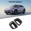 2 Pcs Car Interior Front Seat Decoration Trim Strip Seat Head Panel Cover Trim For BYD Sealion 7 Sea lion 07 EV 2024 2025