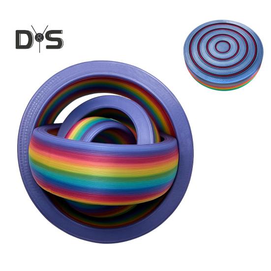 Fidget Ring Toy for Adults Teens Rotating Stress Relief Spinner for Focus Anxiety Relaxation EDC Desk Sensory Toy