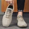 Fashion Men's Casual Leather Shoes High Quality Outdoor Comfortable Tenis Masculino Sneakers Man Fashion Ankle Flats Handmade Soft Shoes