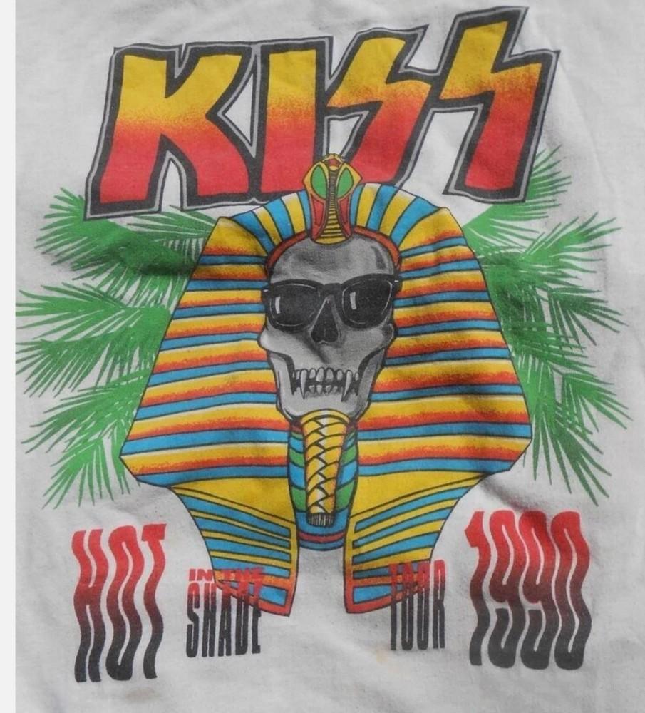 Vintage Kiss Hot In the Shade Tour 1990 Shirt Unisex Concert S To 4XL