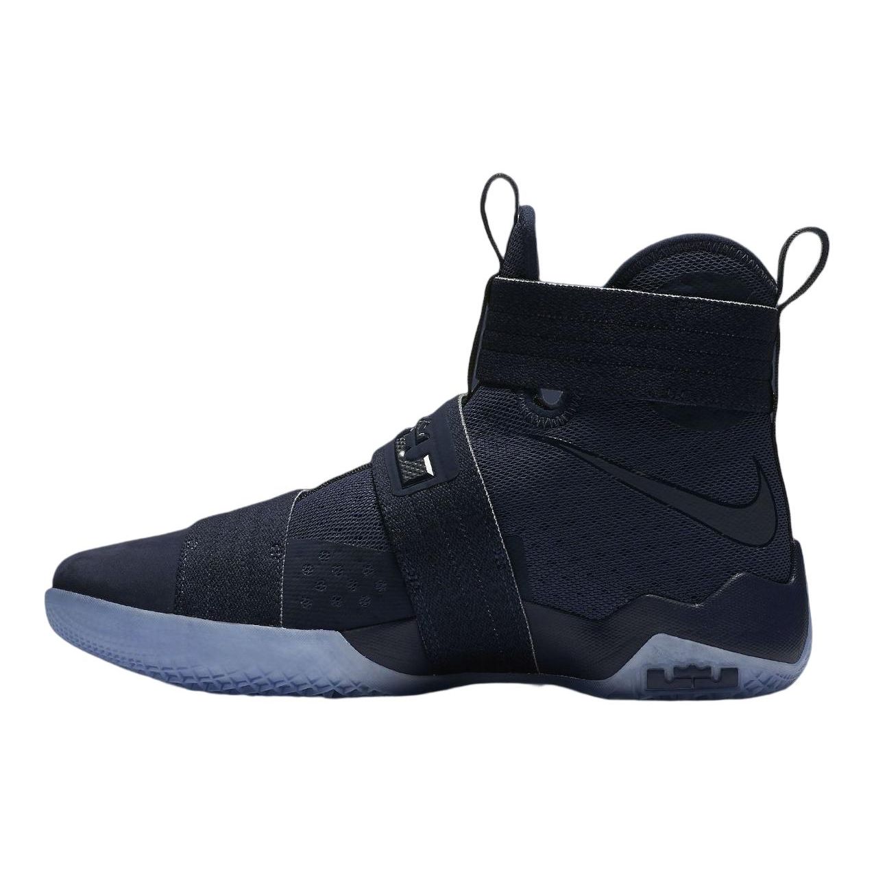 

Мужские кроссовки Nike LeBron Soldier 10 Midnight Navy синие 844378-444