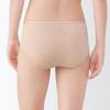 MUJI Smooth Midi Shorts FCE26A5A Size M Women's Apricot,
