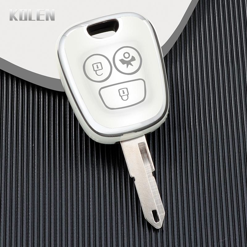 Tpu Car Key Case Cover Shell Fob For Peugeot 106 107 206 207 307 406 407 For Citron C1 C2 C3 C4 Xsara Picasso For Toyota Aygo