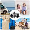 Foldable Mesh Dive Bag Adjust Shoulder Strap Breathable Mesh Travel Duffle  Adjust Shoulder Strap Handle Mesh Travel Duffle