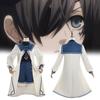 Black Theme Butler Anime Character Ciel Phantomhive Performing Cosplay Costume
