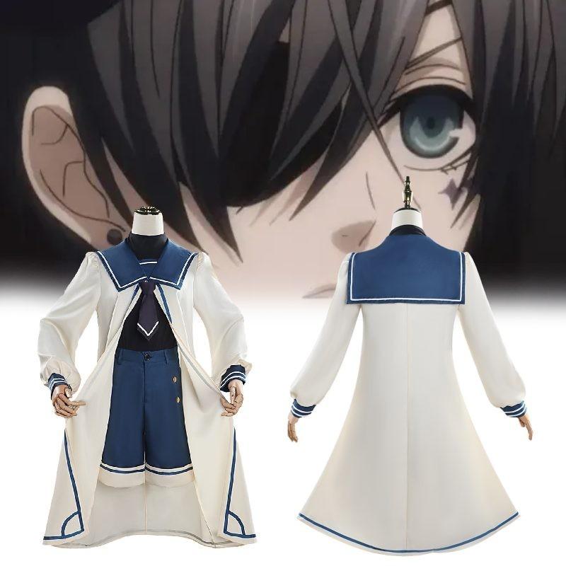 Theme Butler Black Anime Character Ciel Phantomhive Performing Cosplay Costume