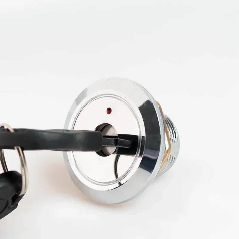 Emergency Lock 203A, Anti-theft lock,Electronic Safe Deposit Box key/lock,Unable To copy,Copper Cylinder