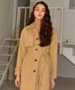 Lexis Belted Single Trench Coat [Beige]