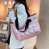 Τσάντα Tote Μεγάλης Χωρητικότητας, Τσάντα από Βαμβάκι Διαστήματος, Μοντέρνα Χειρολαβή Ώμου