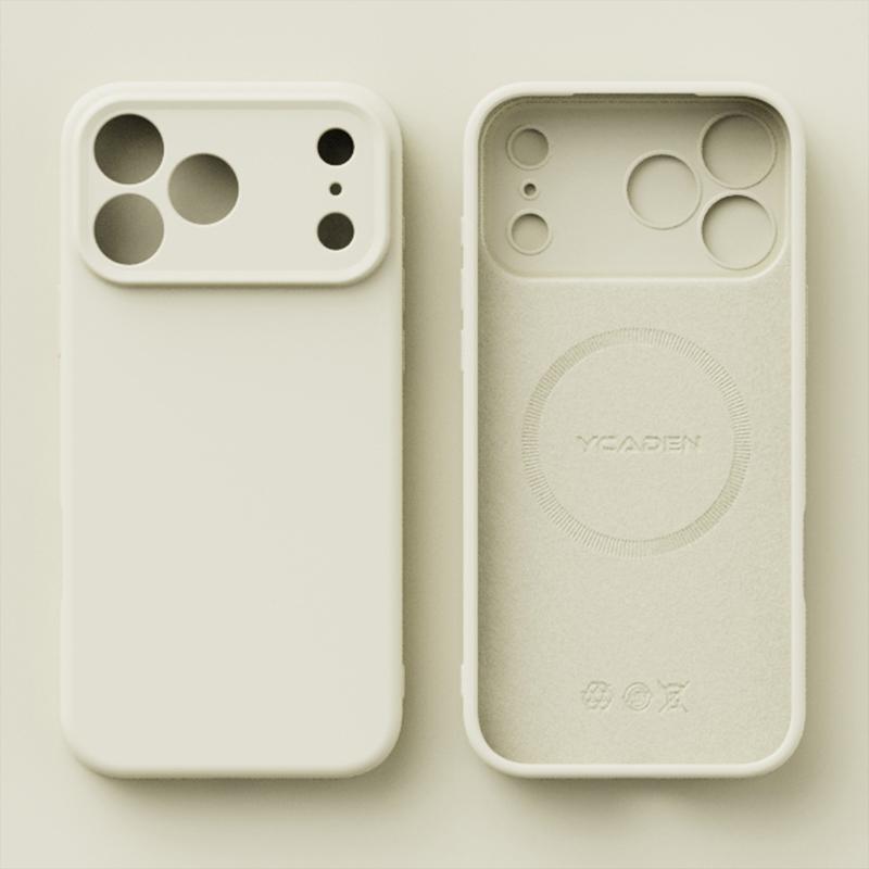 Original Liquid Silicone Magnetic Phone Case For iPhone 17 16 15 14 13 12 Pro Max Plus 17 Air For Magsafe Wireless Charge Cover