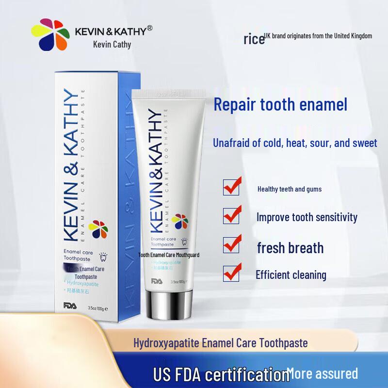 

KEVIN&KATHY Enamel Care & Sensitivity Relief Whitening Toothpaste