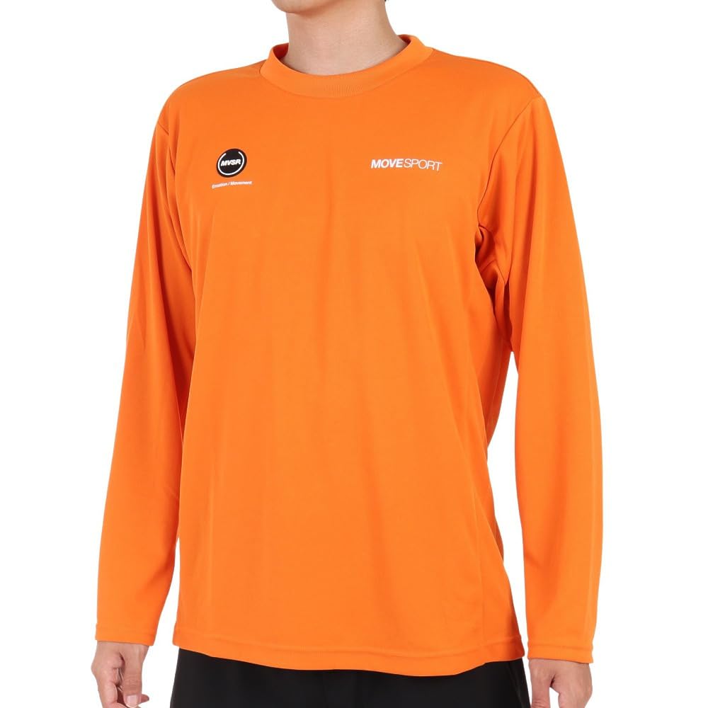 

Long Sleeve Shirt Descente Dry Mesh Long Sleeve Shirt Sweat Absorbent Quick Drying Training Running O [Move Sports] OR(DMMWJB50)