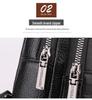 Men's Korean Style Casual Chest Crossbody Bag - Small PU Shoulder Travel Backpack