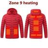USB-Powered Heated Winter Coat: Smart 11-Zone Temperature Control for Men and Women