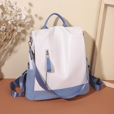 Neue Damenhandtasche weiche Ledertextur Rucksack modischer Studentenrucksack große Kapazität Diebstahlsicher Reisetasche