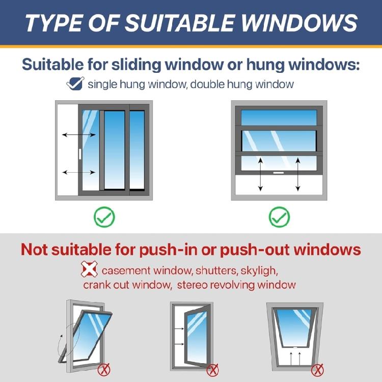 Universal Air Lock Window Seal Cloth Adjustable Air Conditioner Window Seal Kit For Exhaust Hose Duct Enduring