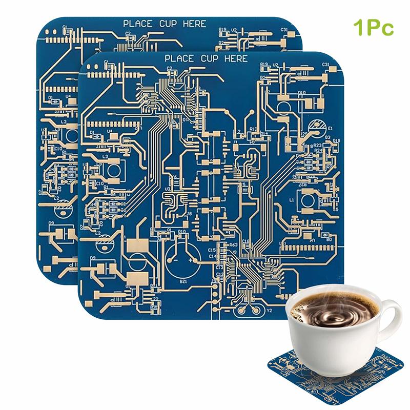 Circuit Board Heat-Resistant Creative Coaster Engineer Personalized Gift