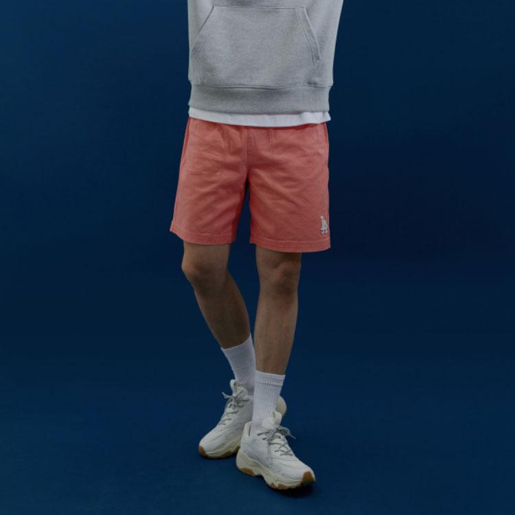New MLB Casual Shorts Unisex Pink 31SMU1131-07P