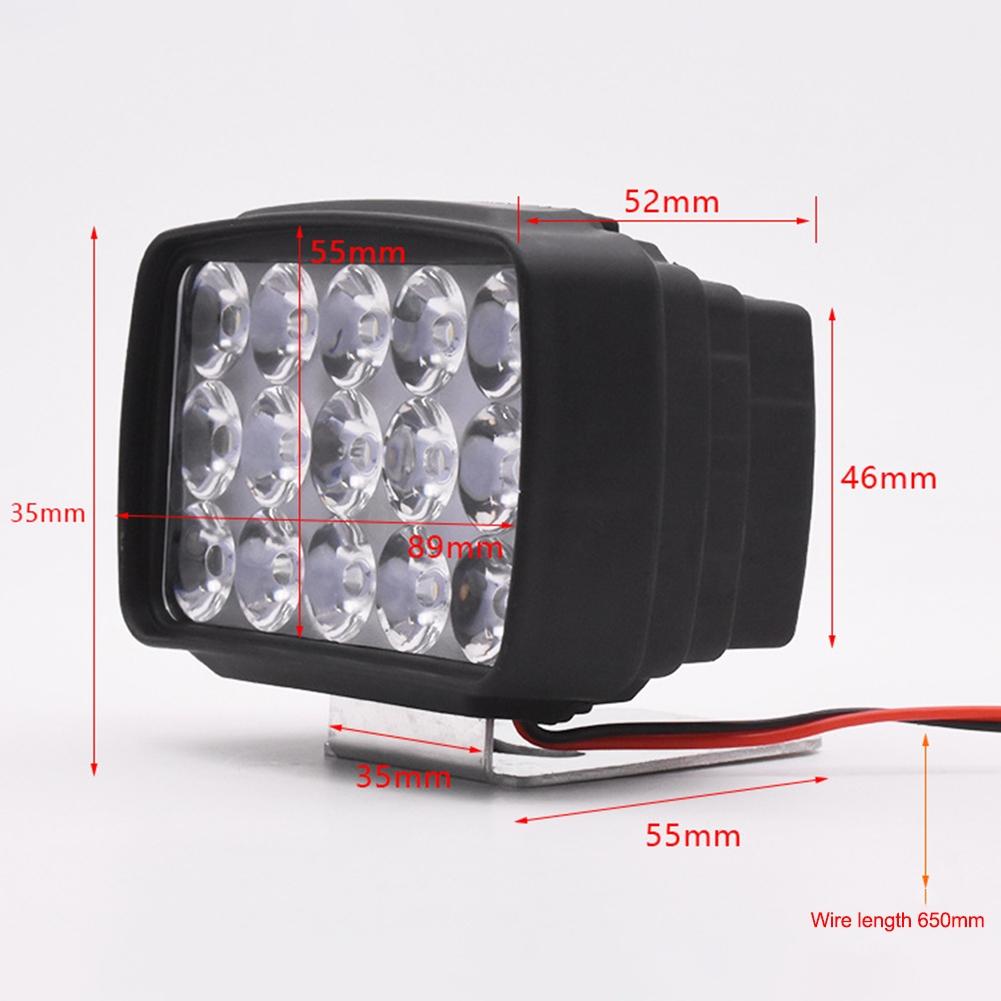 80W Motorcycle LED All Assist BEAM Car EyesCar Fog