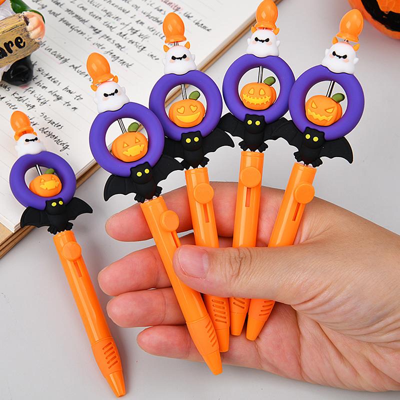 Cute Halloween Themed Beaded Gel Pen For Halloween Party Party Gift Souvenir Children'S Prize Decoration