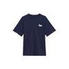 New Nike Women'ss Logo Letter Print Retro T-Shirt 'Navy Blue' FD2548-410