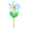 Uxcell Windmill with 7 Blades, 18cm, with Wooden Stick, for Garden, Patio, Outdoor Party, Gift, Colorful