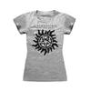 Supernatural Womens/Ladies Logo And Symbol Fitted T-Shirt