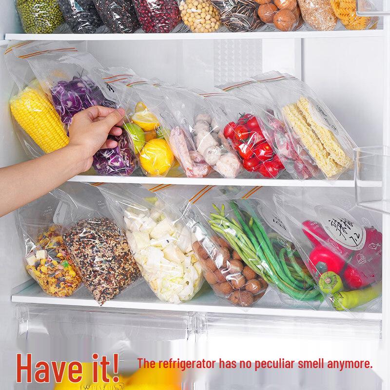ZISIZ Food Storage Ziplock Bags