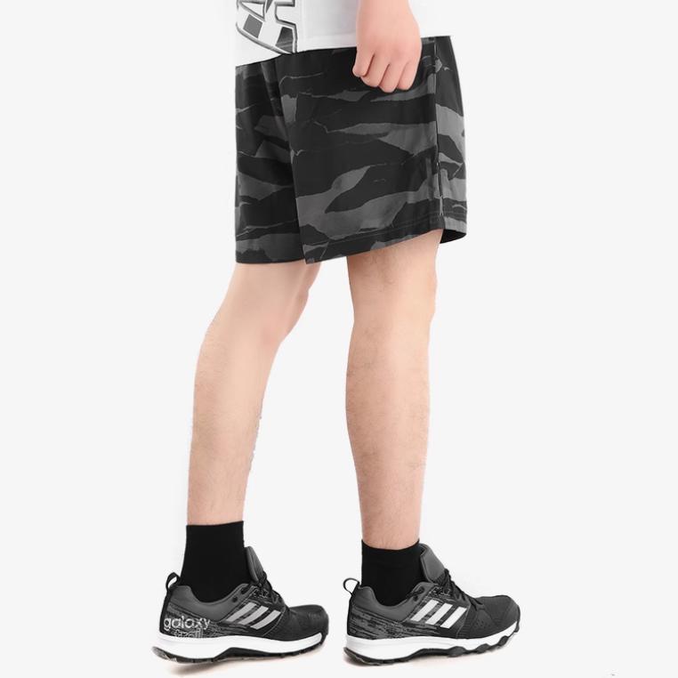 Adidas Breathable Color Block Skin-Friendly Casual Shorts Men Shorts Black Gray DQ2562