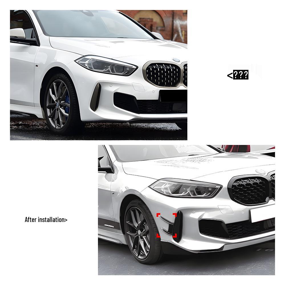 BMW 1 Series (19-23) F40 Front Bumper Air Deflector for Easy Installation