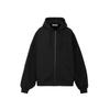 ONITSUKA TIGER LOGO ZIP UP SWEAT HOODIE Unisex Black 2183B602-001-1