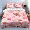 Cute Cowboy Hat Pattern Set Bedding Set with 1 Duvet Cover 2 Pillowcases Single Double King Queen, Gift