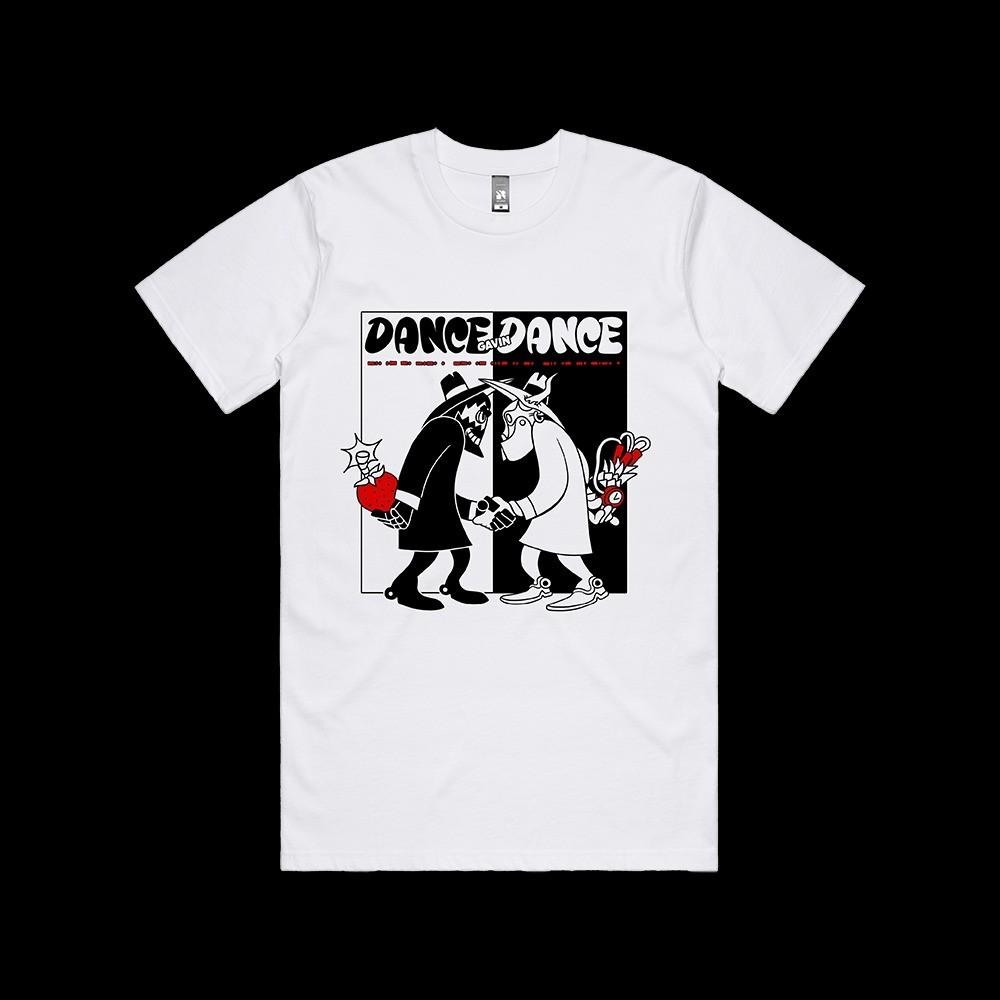 New Dance Gavin Dance Band On Tour White T-Shirt CL981 M