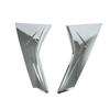 2pcs Brand New Silver ABS Rear Window A pillar Trim Cover Frame Sticker for Subaru XV 2018 Luxurious  Car Styling Accessories