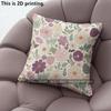Vintage Floral Throw Pillow Covers Pattern Cushion Cover Suitable For Sofa Bedroom Car Pillow Cover