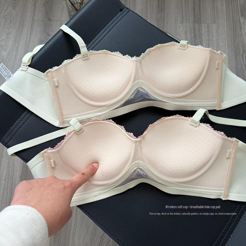 Reggiseno Push-Up a Mezza Coppa in Pizzo per Volume e Sollevamento Potenziati, Perfetto per Seno Piccolo - Reggiseno Pura Voglia