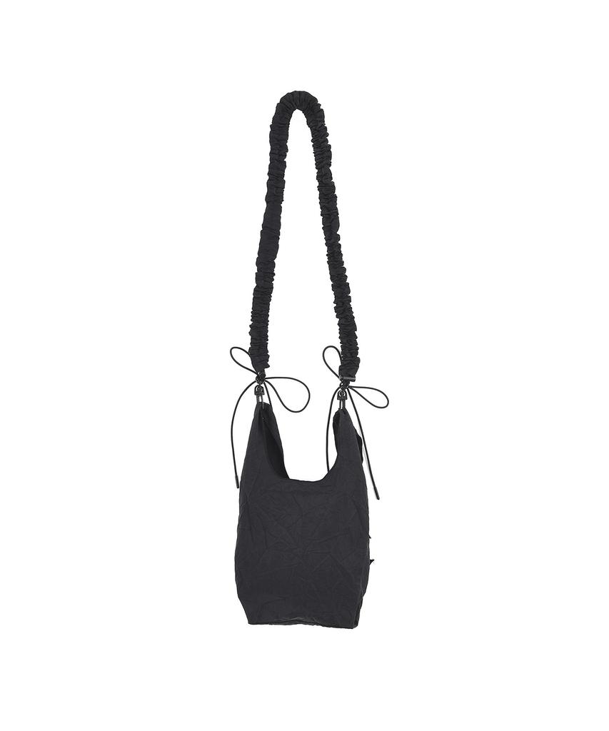 Bmuette Frill Detail String Bag Black