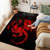 Fire Blood Living Room Non-Slip Area Rug Soft Carpet for Bedroom Game Playroom Sofa Office Home Decor Doormat Christmas Gift C9211430