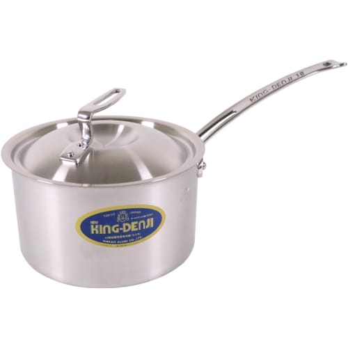 

Nakao Aluminum Manufacturing New King Denji Deep Saucepan (with measuring scale) 18cm